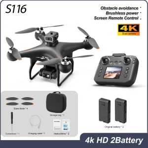 Brushless 4K Dual Camera Obstacle Avoidance Drone