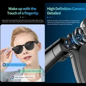 Video Recording Camera Smart Glasses - Thumbnail Image 3