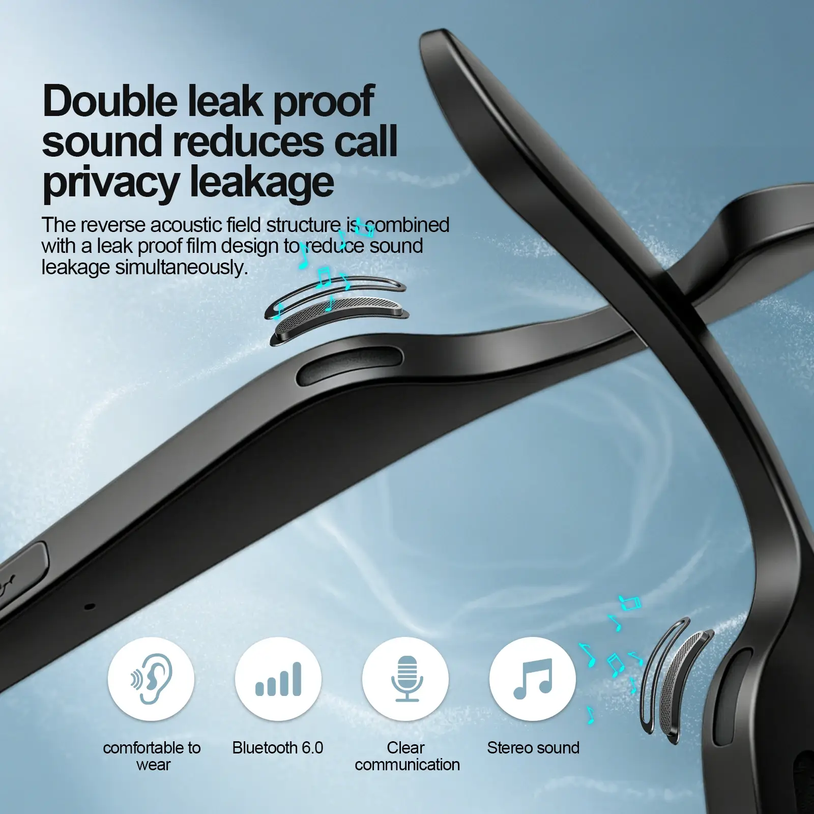 Bluetooth Wireless Smart Audio Sunglasses - Image 7