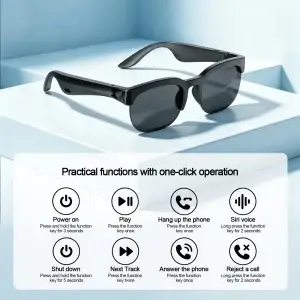 Bluetooth Wireless Smart Audio Sunglasses