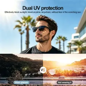 Bluetooth Wireless Smart Audio Sunglasses - Thumbnail Image 4