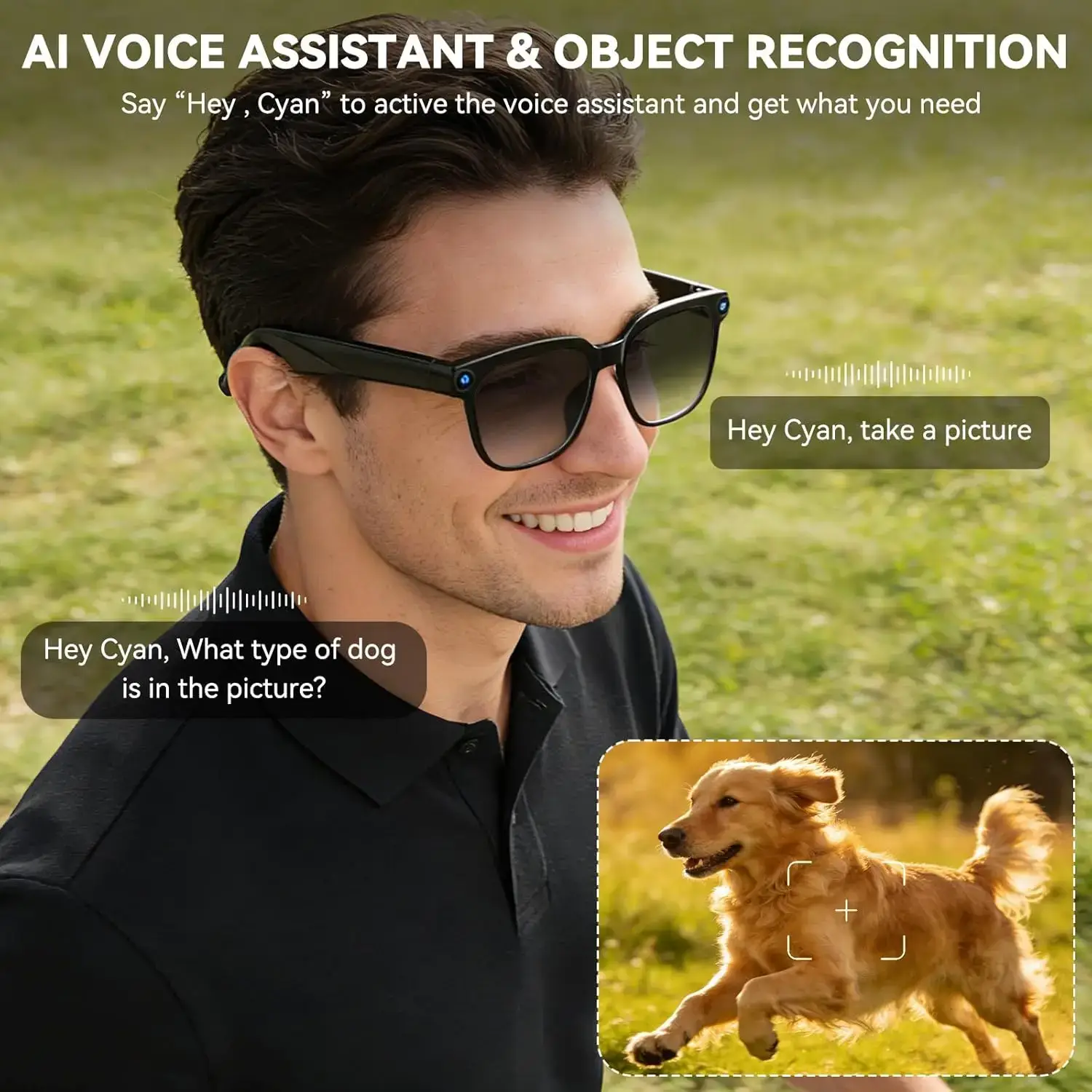 Smart Video Recording Glasses - Image 3