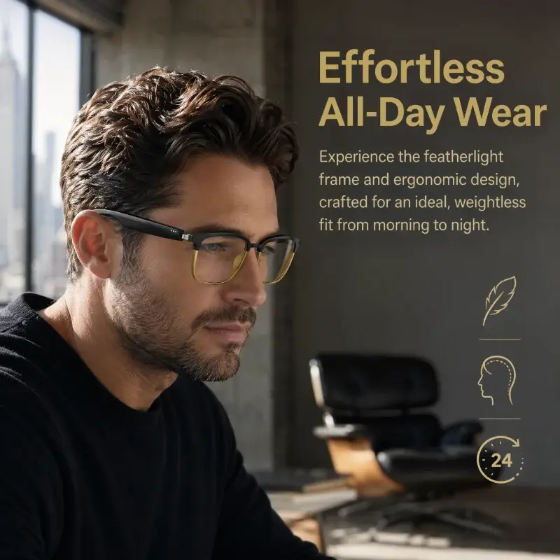 Hands‑Free Call and Music Smart Bluetooth Glasses - Image 2