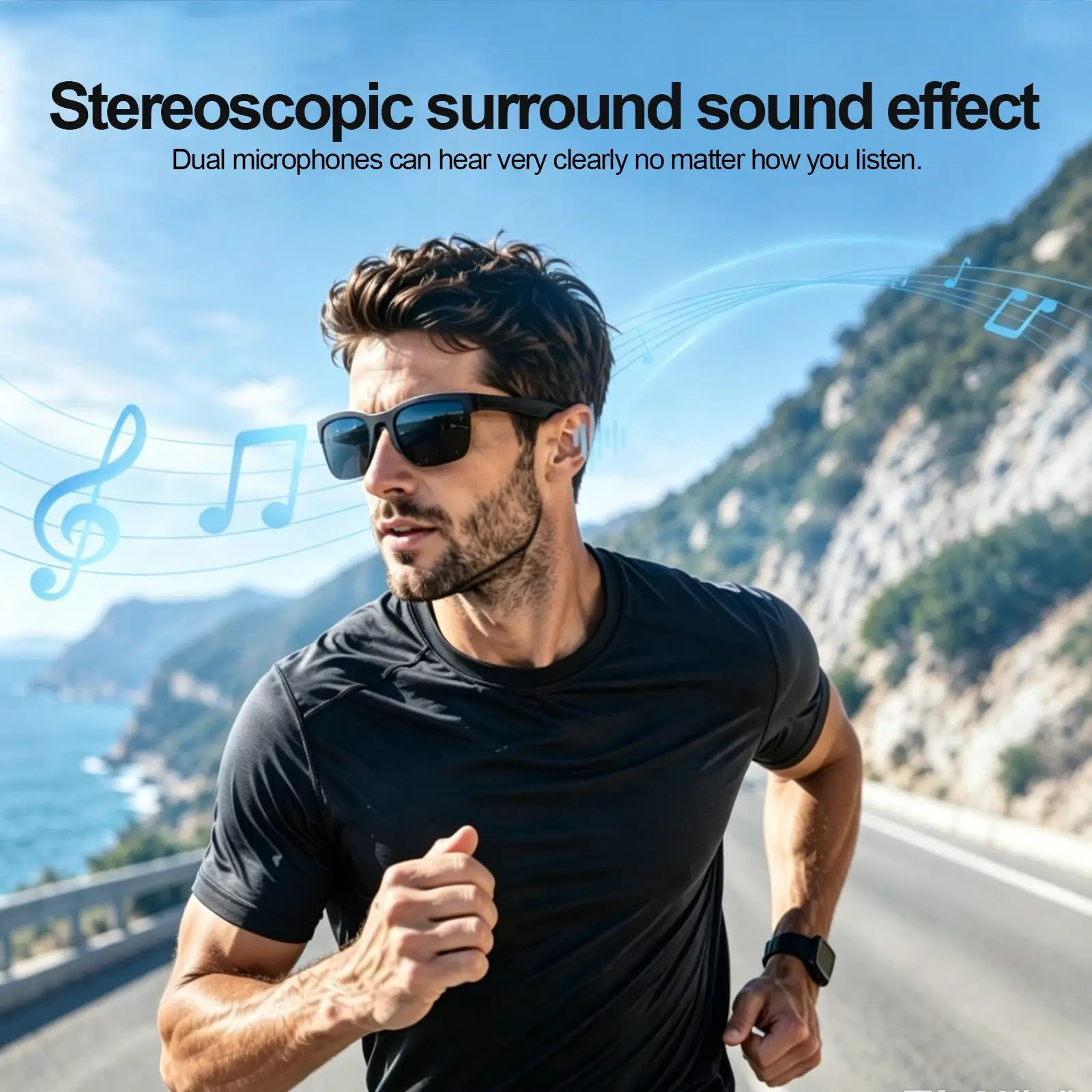 Bluetooth Wireless Smart Audio Sunglasses - Image 6