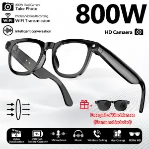 Video Recording Camera Smart Glasses