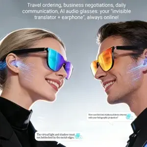 AI‑Powered Wireless Smart Glasses - Thumbnail Image 4